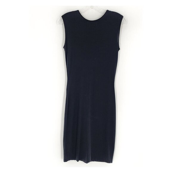 ANTEPRIMA Black Sheath Dress Made in Japan - Picture 4 of 7